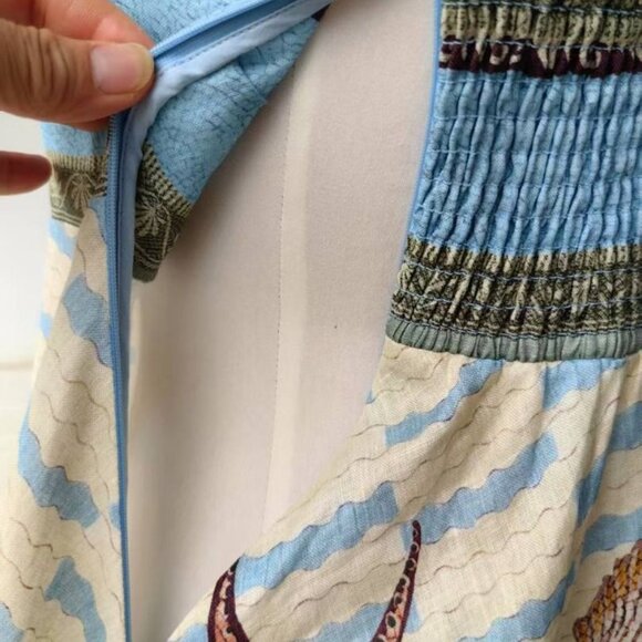 ALEMAIS bath house printed maxi dress - multicoloured - Picture 10 of 10